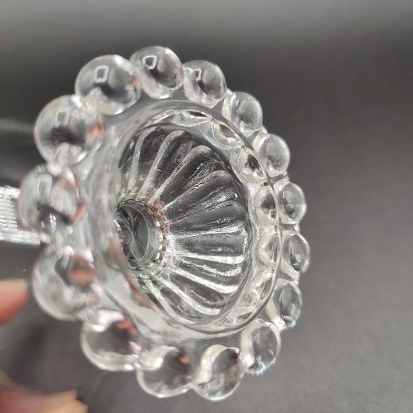 Vintage Anchor Hocking Glasses Cocktail Champagne Dessert Candlewick Boopie - Picture 3 of 6